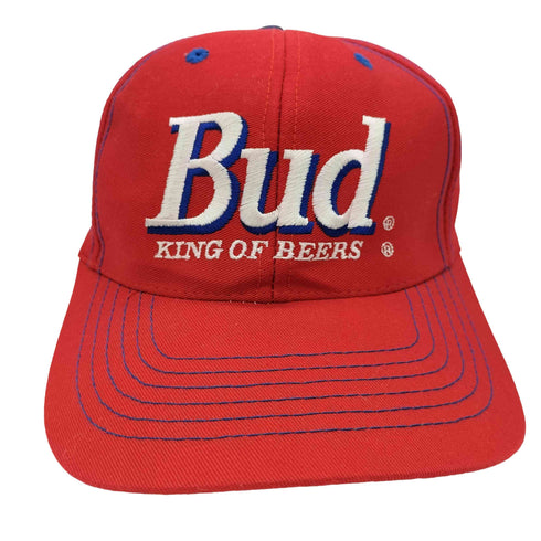 台湾製 BUDWEISER KING OF BEERS 6パネル キャップ メンズ