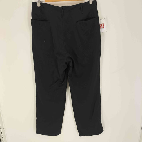 50-60S Deponirtフックボタン 2タック ワイドスラックスパンツ メンズ