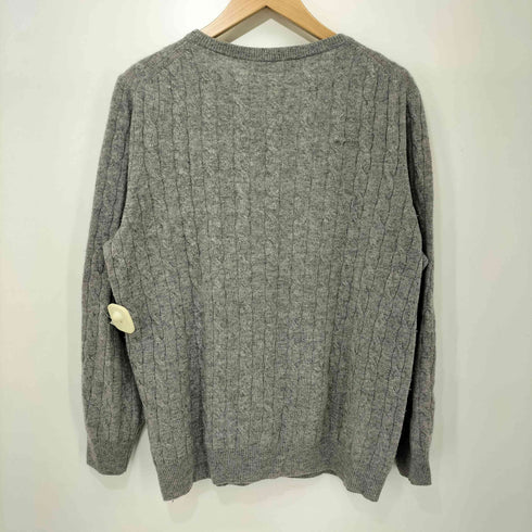 ジャーナルスタンダード JOURNAL STANDARD WHITE CASHMERE カシミヤ100 ケーブル クルーネック ニット レディース JPN:M