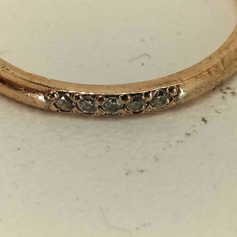 エテ ete 925刻印 リング レディース 10号