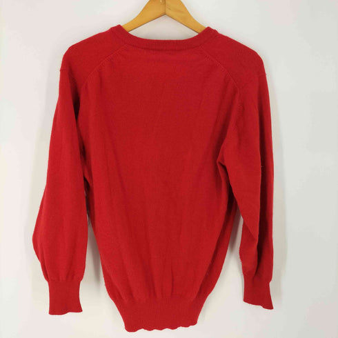 クリスチャンディオール Christian Dior SPORTS / OLD ウール Vネック ニット 星 スター レディース import:L