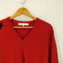 クリスチャンディオール Christian Dior SPORTS / OLD ウール Vネック ニット 星 スター レディース import:L