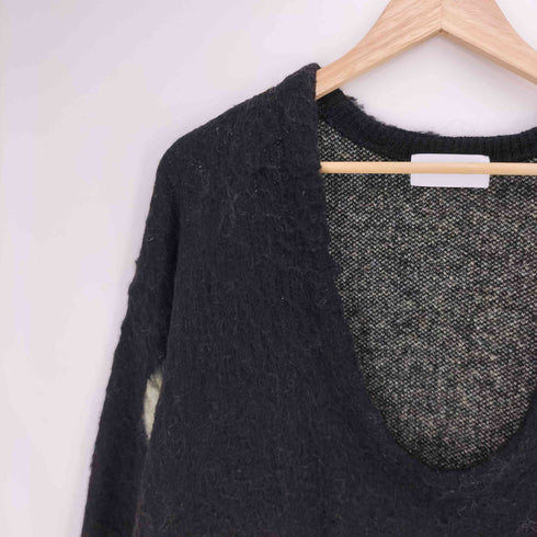 クヌースマーフ Knuth Marf 別注 Uneck knit pullover/Uネックニットプルオーバー レディース FREE