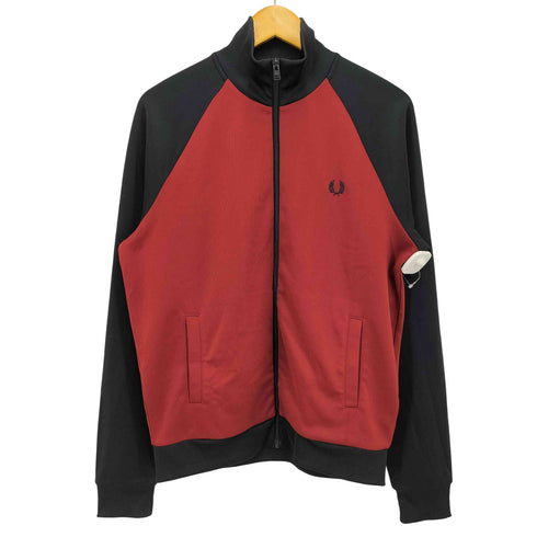 フレッドペリー FRED PERRY ロゴ 刺繍 ラグラン トラック ジャケット メンズ import:M