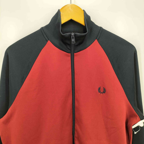 フレッドペリー FRED PERRY ロゴ 刺繍 ラグラン トラック ジャケット メンズ import:M