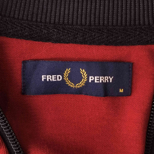 フレッドペリー FRED PERRY ロゴ 刺繍 ラグラン トラック ジャケット メンズ import:M