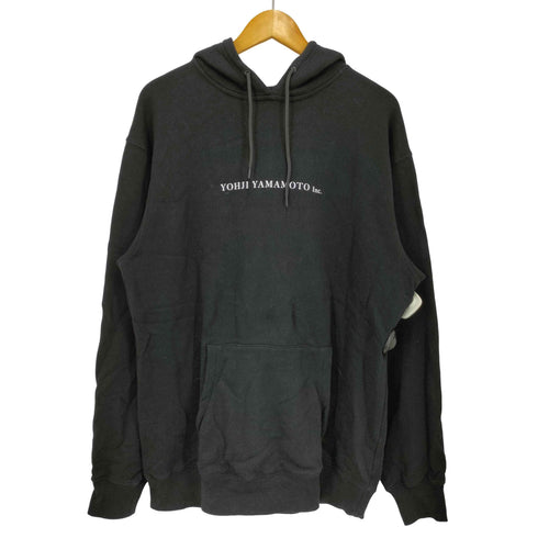 ヨウジヤマモト Yohji Yamamoto コラボ ロゴ プリント フーディ メンズ 6