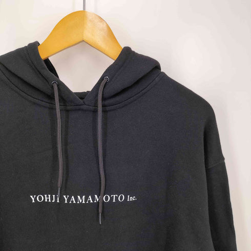 ヨウジヤマモト Yohji Yamamoto コラボ ロゴ プリント フーディ メンズ 6