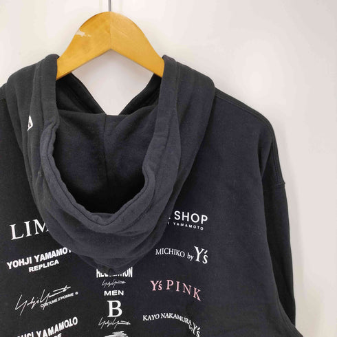 ヨウジヤマモト Yohji Yamamoto コラボ ロゴ プリント フーディ メンズ 6
