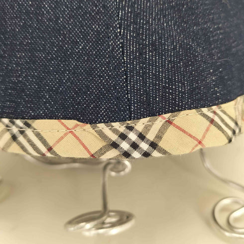 バーバリーロンドン BURBERRY LONDON 裏ノバチェック デニムバケットハット レディース 56cm