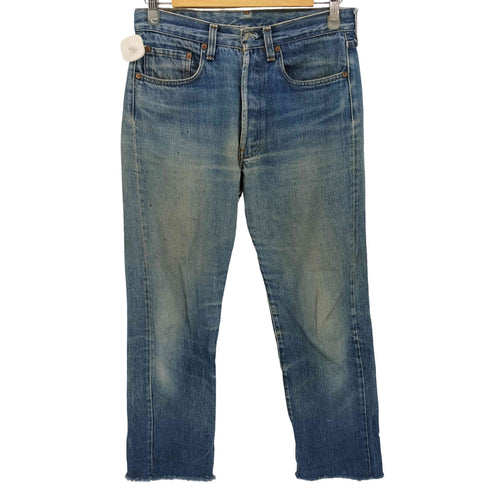リーバイス Levis USA製 紙タグ ボタン裏525刻印 エルパソ工場製 黒カン 501 ボタンフライ デニム メンズ