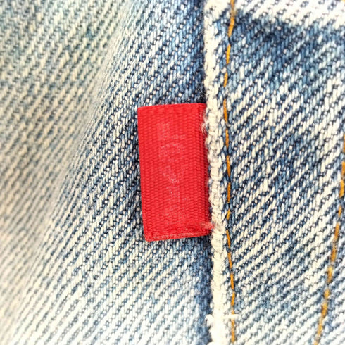 リーバイス Levis USA製 紙タグ ボタン裏525刻印 エルパソ工場製 黒カン 501 ボタンフライ デニム メンズ