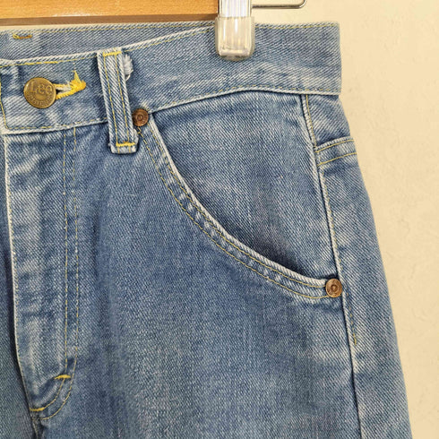 リー Lee 70-80s USA製 42 TALON タロンジッパー ジップフライ デニムパンツ レディース