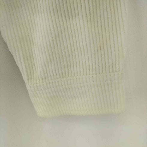 ザラ ZARA コーデュロイ カットオフ シャツジャケット レディース import:M