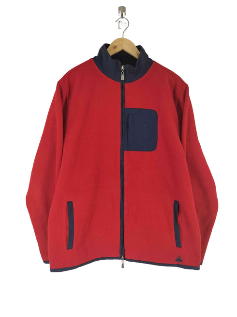 ブルックスブラザーズ 346 BROOKS BROTHERS ダブルジップ フリースジャケット メンズ JPN:L