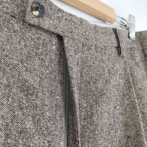 ランバンコレクション LANVIN COLLECTION 1タック ウール スラックス メンズ 91