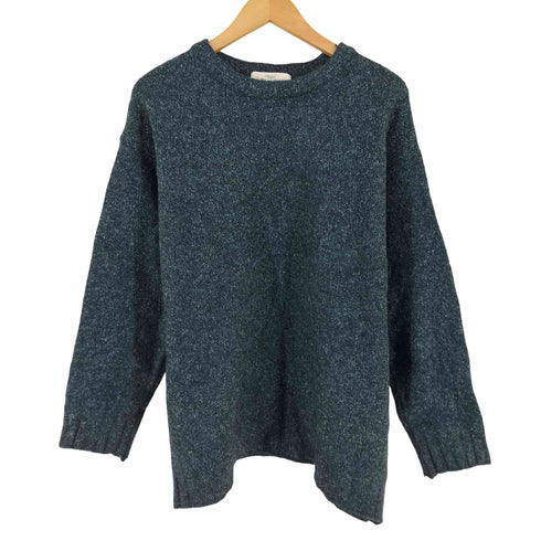 マークスアンドスペンサー MARKS&SPENCER 90S St Michael セントマイケル 英国製 ウール シルク クルーネック ニット セーター メンズ 3