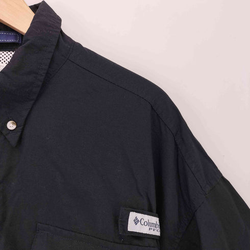 コロンビア Columbia BAHAMA PFG フィッシング 半袖 シャツ メンズ JPN:XL
