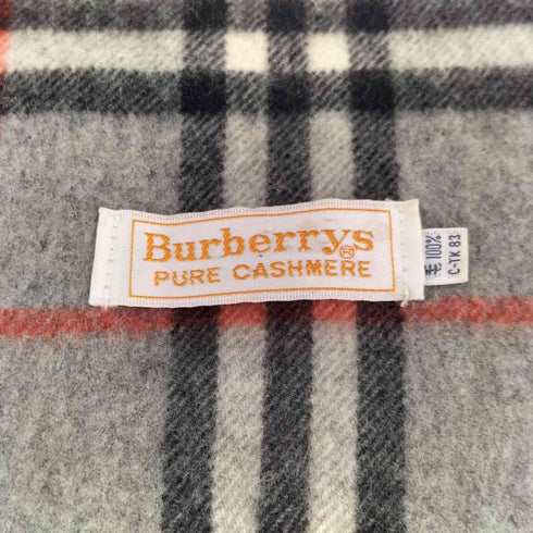 バーバリーズ BURBERRYS ノバチェック カシミヤ マフラー レディース