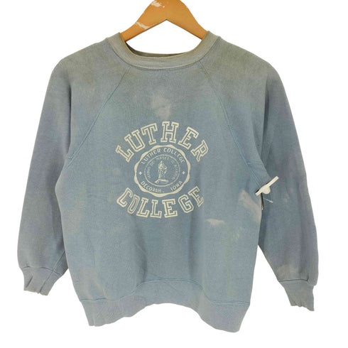 チャンピオン Champion 70S カレッジロゴ プリント ラグランスウェット レディース MDIUM