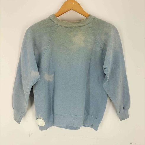チャンピオン Champion 70S カレッジロゴ プリント ラグランスウェット レディース MDIUM
