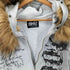2002worldwide Judgment Fur Zip Hoodie プリント ファー ダブルジップ パーカー メンズ L