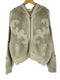 TH4SWE ZIPPER KNIT HOODIE ジップデザインニットパーカー メンズ JPN:1