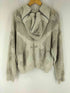 TH4SWE ZIPPER KNIT HOODIE ジップデザインニットパーカー メンズ JPN:1