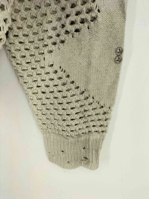 TH4SWE ZIPPER KNIT HOODIE ジップデザインニットパーカー メンズ JPN:1