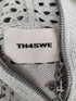 TH4SWE ZIPPER KNIT HOODIE ジップデザインニットパーカー メンズ JPN:1