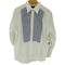 ヨウジヤマモトダーバンアール Yohji Yamamoto DURBAN A.A.R ボーダー切替 ドレスシャツ メンズ JPN:L