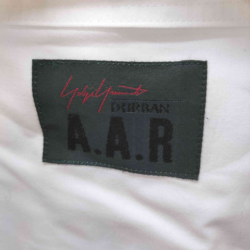 ヨウジヤマモトダーバンアール Yohji Yamamoto DURBAN A.A.R ボーダー切替 ドレスシャツ メンズ JPN:L