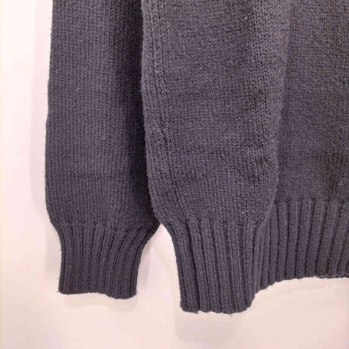 マーガレットハウエル MARGARET HOWELL 24AW BRAIDED WOOL モックネック ウール ニット メンズ import:M