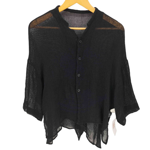 ワイズ Ys 18ss LENO CLOTH HALF SLEEVE BOX SHIRT レディース JPN:2