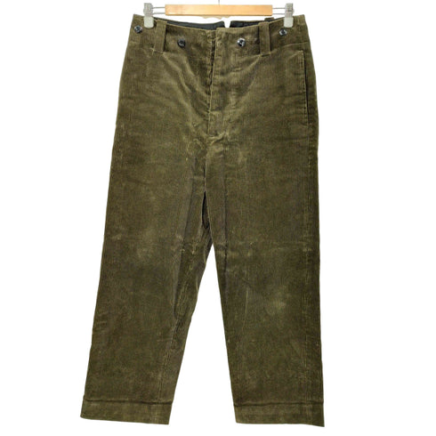 マーガレットハウエル MARGARET HOWELL 24AW コーデュロイ ワイド トラウザー パンツ メンズ import:S