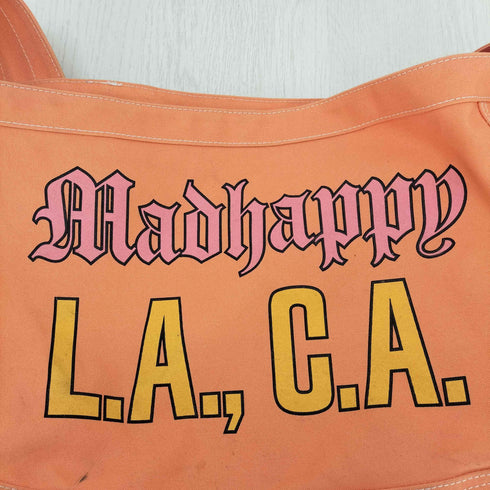 Madhappy マッドハッピー キャンバス ニュースペーパー バッグ メンズ