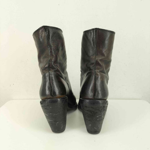 グイディ GUIDI フロントジップ ヒールブーツ レディース EUR:38