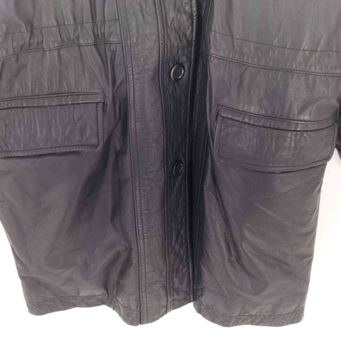 NIFTY SPORTIVE ニフティ スポーティブ Genuine Leather レザーハーフコート メンズ