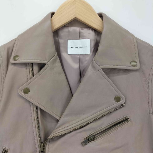 バナーバレット Banner Barrett Genuine Leather ラムレザーダブルライダースジャケット レディース 38