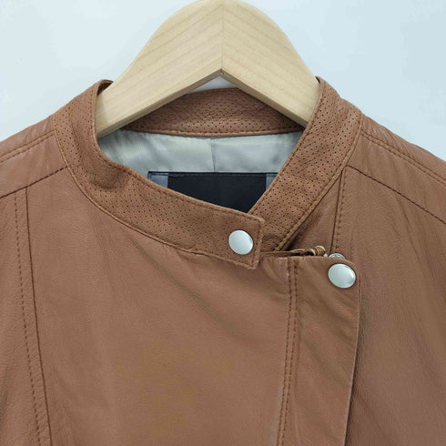 ルスーク Le souk Genuine Leather ラムレザージャケット レディース 38