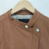 ルスーク Le souk Genuine Leather ラムレザージャケット レディース 38