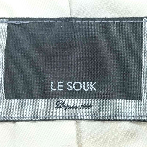 ルスーク Le souk Genuine Leather ラムレザージャケット レディース 38