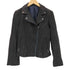 Genuine Leather ラムレザーダブルライダースジャケット レディース M