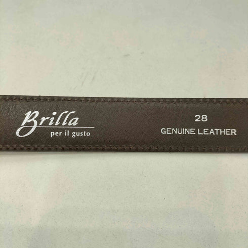 ビームス BEAMS Brilla per il gusto スエード レザー ベルト メンズ 28