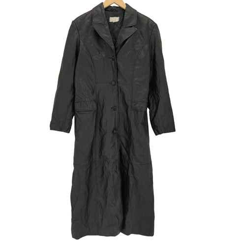 オットー otto collection Genuine Leather ピッグレザーロングコート レディース L