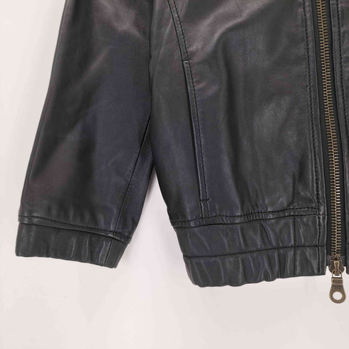 ジュエルチェンジズ Jewel Changes Genuine Leather ラムレザージップアップジャケット レディース 36