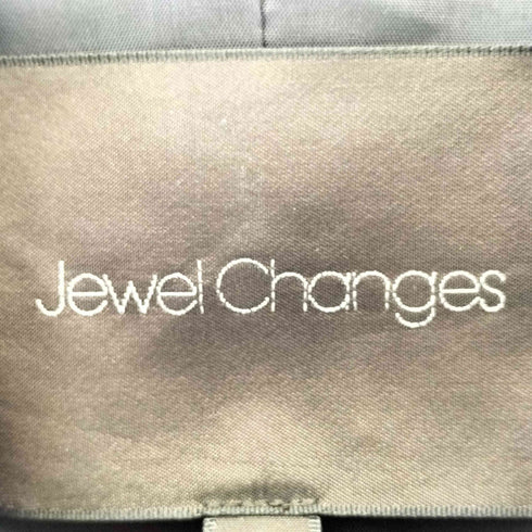 ジュエルチェンジズ Jewel Changes Genuine Leather ラムレザージップアップジャケット レディース 36