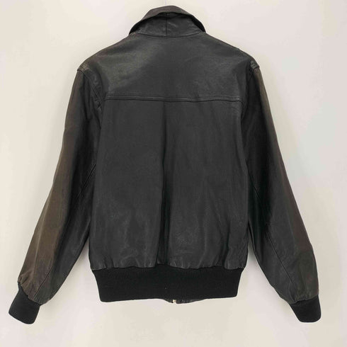 Genuine Leather レザージップアップジャケット メンズ L