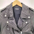 ジャーナルスタンダードレサージュ JOURNAL STANDARD Lessage GOAT LEATHER 山羊革 ダブルライダースジャケット レディース