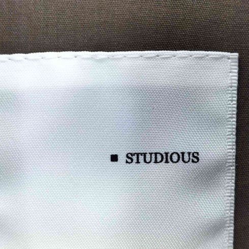 ステュディオス STUDIOUS Genuine Leather ラムレザー ダブルジップ ジャケット メンズ S